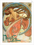 Dance (From the series The Arts) by Alfons Marie Mucha
