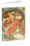 Dance (From the series The Arts) by Alfons Marie Mucha