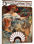 Biscuits Lefevre-Utile by Alfons Marie Mucha