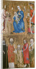 Votive Painting of Archbishop Jan Ocko of Vlasim, ca 1370 by (Circle) Theodoric of Prague