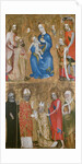 Votive Painting of Archbishop Jan Ocko of Vlasim, ca 1370 by (Circle) Theodoric of Prague