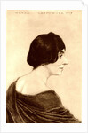 Portrait of Wanda Landowska, 1917 by Emil Orlik
