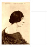 Portrait of Wanda Landowska, 1917 by Emil Orlik