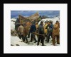 The Lifeboat is Taken through the Dunes, 1883 by Michael Ancher