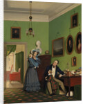 The Waagepetersen Family, 1830 by Wilhelm Bendz