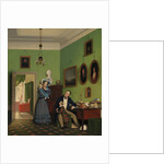 The Waagepetersen Family, 1830 by Wilhelm Bendz