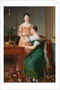 Mendel Levin Nathansons Elder Daughters, Bella and Hanna, 1820 by Christoffer-Wilhelm Eckersberg