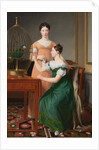 Mendel Levin Nathansons Elder Daughters, Bella and Hanna, 1820 by Christoffer-Wilhelm Eckersberg