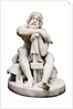 Thor Resting with his Hammer, c. 1828 by Hermann Ernst Freund