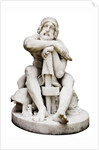 Thor Resting with his Hammer, c. 1828 by Hermann Ernst Freund