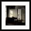 Interior with potted plant on card table, 1910-1911 by Vilhelm Hammershøi