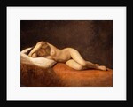 Resting Model, 1839 by Constantin Hansen