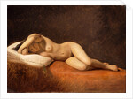 Resting Model, 1839 by Constantin Hansen