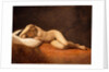 Resting Model, 1839 by Constantin Hansen