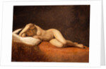 Resting Model, 1839 by Constantin Hansen