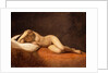 Resting Model, 1839 by Constantin Hansen