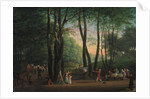 The Dancing Glade at Sorgenfri, North of Copenhagen, 1800 by Jens Juel