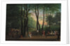 The Dancing Glade at Sorgenfri, North of Copenhagen, 1800 by Jens Juel