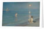 Boys Bathing at Skagen. Summer Evening, 1899 by Peder Severin Krøyer