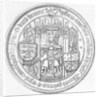 Seal with Portrait of Christopher of Bavaria by Anonymous