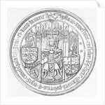 Seal with Portrait of Christopher of Bavaria by Anonymous