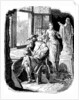 Architect Erwin von Steinbach with his daughter Sabina by Johann Jakob Kirchhoff