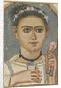 Boy with a Floral Garland in His Hair, ca 200-230 by Fayum mummy portraits