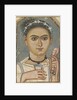 Boy with a Floral Garland in His Hair, ca 200-230 by Fayum mummy portraits