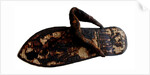 Tutankhamun?s sandal decorated with bound prisoners and sema-tawy symbols, 14th cen. BC by Ancient Egypt