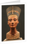 The Nefertiti Bust, ca 1350 BC by Ancient Egypt