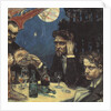The Symposium, (Study) Right Jean Sibelius, 1894 by Akseli Gallen-Kallela