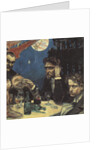 The Symposium, (Study) Right Jean Sibelius, 1894 by Akseli Gallen-Kallela