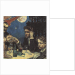 The Symposium, (Study) Right Jean Sibelius, 1894 by Akseli Gallen-Kallela