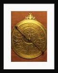 Astrolabe, Second half of the16th cen by Gualterus Arsenius