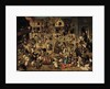 The Combat between Carnival and Lent, c. 1560 by Pieter Brueghel the Younger