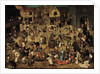 The Combat between Carnival and Lent, c. 1560 by Pieter Brueghel the Younger