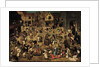 The Combat between Carnival and Lent, c. 1560 by Pieter Brueghel the Younger