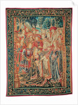 The Story of Troy. The Pardon of Helen, c. 1520 by Brussels Manufactory