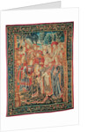 The Story of Troy. The Pardon of Helen, c. 1520 by Brussels Manufactory