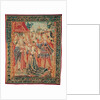 The Story of Troy. Cassandra intercedes before Priam to obtain a Pardon for Paris, c. 1520 by Brussels Manufactory