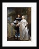 Portrait of a Married Couple in the Park, 1662 by Gonzales Coques