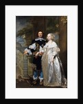 Portrait of a Married Couple in the Park, 1662 by Gonzales Coques