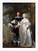 Portrait of a Married Couple in the Park, 1662 by Gonzales Coques