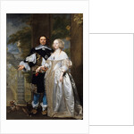 Portrait of a Married Couple in the Park, 1662 by Gonzales Coques