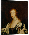 Portrait of Queen Henrietta Maria of France, 1666 by Sir Anthonis van Dyck