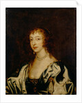 Portrait of Queen Henrietta Maria of France, 1666 by Sir Anthonis van Dyck