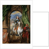 Equestrian portrait of Charles I, King of England  (1600-1649) with M. de St Antoine by Sir Anthonis van Dyck