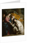 The Vision of the Blessed Hermann Joseph, 1630 by Sir Anthonis van Dyck