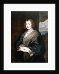 Portrait of a Woman with a Rose, Between 1635 and 1639 by Sir Anthonis van Dyck