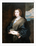 Portrait of a Woman with a Rose, Between 1635 and 1639 by Sir Anthonis van Dyck